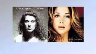 Celine Dion VS Lara Fabian - (Studio: English Debut Albums)