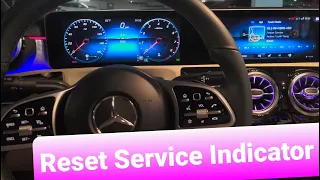 Mercedes Benz - Reset service indicator message A220 V177 W177 |  C118  CLA250 GLA GLB AMG ディーラーモード