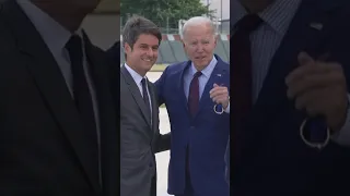 Biden Arrives in Paris to Mark 80th Anniversary of D-Day in France