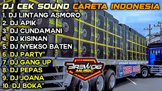 DJ CEK SOUND CARETA INDONESIA‼️ DJ LINTANG ASMORO, APIK, CUNDAMANI - Spesial BP AUDIO ft AEROMAX 💨