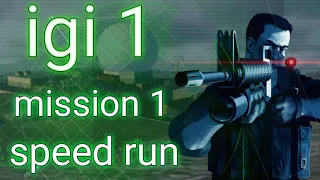 igi 1 Speedrun | i am going in | igi origins | igi best play