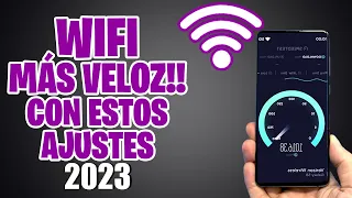 Como aumentar la VELOCIDAD DE TU INTERNET para siempre Android 2023 | Mejorar WIFI Android Trucos!