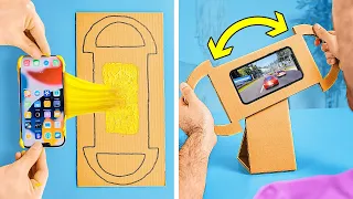 Картонные гаджеты? Ни за что! 😰 Простые DIY-проекты из картона 📦