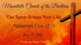 Mountville Church of the  Brethren Worship on May 19, 2024 (Pentecost Sunday)