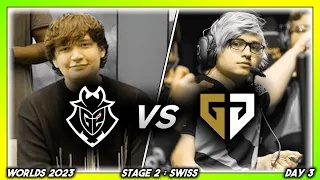 ⚠️ LUCIAN PICKED ⚠️ (Worlds 2023 CoStreams | Swiss Stage - Day 3 | G2 vs GEN)