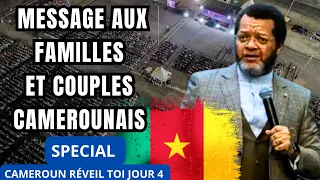 Message fort aux familles camerounaises | pasteur marcello tunasi |cameroun réveil toi .