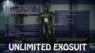 Final Fantasy XV 1.13 - Easy Infinite Magitek Exosuit Exploit (PS4)