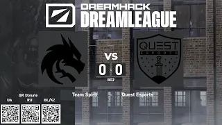 Team Spirit vs. Quest Esports - DreamLeague Season 21 | BO2 Group Stage @4liver #dreamleague