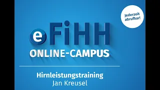 Der eFiHH Online Campus - Dozent Jan Kreusel erzählt Dir, was Dich in seinem Kurs erwartet!