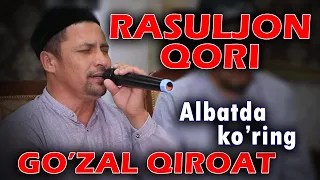 Rasuljon qori Yuraklarni laxzaga solgan qiroati