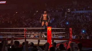 Randy Orton's Burn in My Light entrance in WWE 2K24