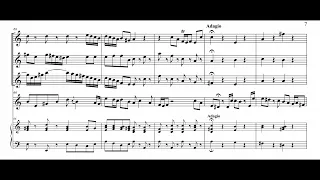 J.S. Bach–„Saget, saget mir geschwinde“ aus Kantate BWV 249 (Bearbeitung für Blockflöten und B.c.)