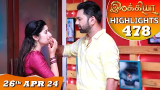 Ilakkiya Serial | EP 478 Highlights | 26th April  2024 | Shambhavy | Nandan | Sushma Nair