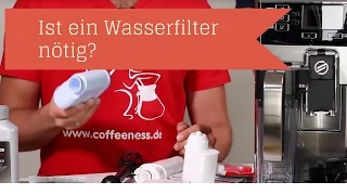 Ist ein Wasserfilter für einen Kaffeevollautomaten nötig?