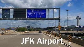 Driving Tour of JFK Airport in New York City (Terminal 1, 2, 4, 5, 8)