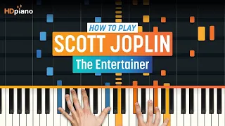 Piano Lesson for "The Entertainer" by Scott Joplin | HDpiano Tutorial