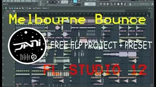 FREE FLP Melbourne Bounce Project + Preset (FL Studio 12)