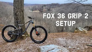Fox 36 Factory Grip 2 Setup | Suspension Bracketing | Suspension Setup