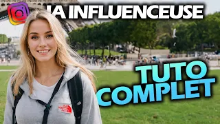 COMMENT CRÉER UNE INFLUENCEUSE IA INSTA (Tuto rapide)