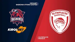 2019.10.25 - Kirolbet Baskonia Vitoria vs Olympiacos Piraeus 86-68 (Euroleague 2019-20, RS, Game 4)