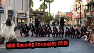 Front Row! Halloween Horror Nights Opening Ceremony  2019