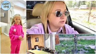 VLOG 💚 МИНУС 55 ТЫСЯЧ / ЕДЕМ В ТРАВМПУНКТ 🤦🏼‍♀️ ЖИВЁМ НА ДАЧЕ