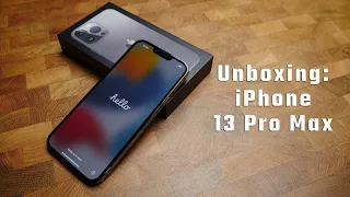 Unboxing: Apple iPhone 13 Pro Max (128GB, Graphite)