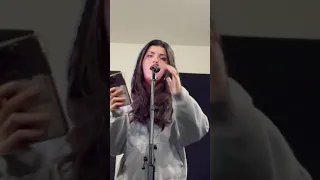 Angelina Jordan - Diamonds are Forever - Rehearsal for Westgate Las Vegas Concert