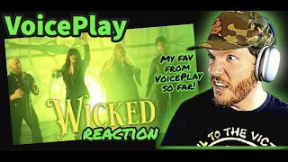 VOICEPLAY Reaction Wicked A Cappella Medley | A Chance To Fly |  Ft. Rachel Potter & Emoni Wilkins