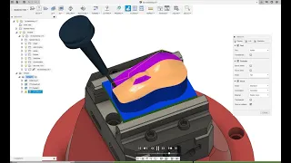 Fusion 360 Flow toolpath 5 axis
