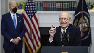 U.S. Supreme Court Justice Stephen Breyer steps down Thursday