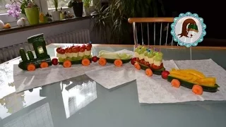 Gurkenzug /Party Snacks /Kindergeburstag/ von Purzel-cake