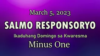 Salmo Responsoryo - March 5, 2023 - Minus One