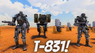 T-831 ,T-45 & CIWS PHALANX vs 1,000,000 BEASTS OF CHAOS | Battle Simulator 2