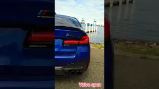 RPI exhaust open and close sound #bmw #bmwf90 #bmwgram #m5f90 #bmwclub #bmwlove #bmwm #bmwm5f90