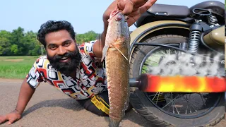 Bike Silencer Grilled Fish | ചുട്ട് പഴുത്ത സൈലൻസർ മീൻ വെച്ചപ്പോൾ | M4 Tech |