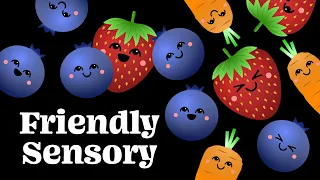 Fun Dancing With Blueberries And Strawberries! 🫐🍓🫐🍓 Baby Sensory Video #friendlysensory