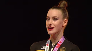 Ginnastica Ritmica - Campionato del Mondo - Premiazione Palla - Valencia   23-8-23