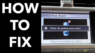 Replace Lexus GX 460 Parking Sensor! (How-To)