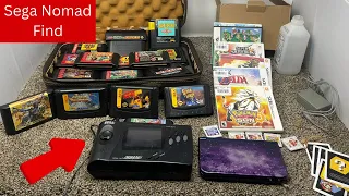 Sega Nomad And 3DS Lot Facebook Marketplace Pickup