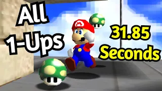 SM64 - All 1Ups in Whomp's Fortress - 31.85 [TAS]