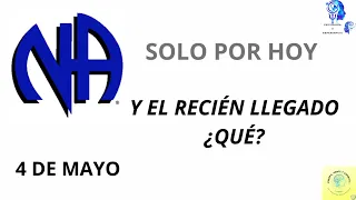 SOLO POR HOY - 🅽🅰🆁🅲🅾🆃🅸🅲🅾🆂 ​ 🅰🅽🅾🅽🅸🅼🅾🆂 - 4 DE MAYO - EL RECIÉN LLEGADO, ¿QUÉ?