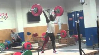 Charles Ssekyaaya Clean and Jerks 140kg