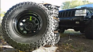 JEEP ZJ WHEEL & TIRE COMBO (31 × 10.50 MICKEY THOMPSON BAJA ATZ P3)