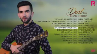 Doston Ergashev - Do'st nomli jonli ijro albom dasturi 2021