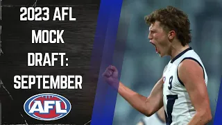 2023 AFL Mock Draft: September Edition