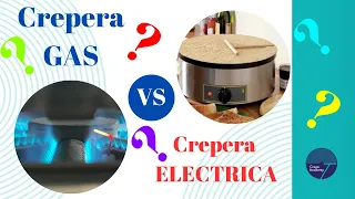 QUE es mejor CREPERA ELECTRICA💡   o CREPERA DE GAS🔥