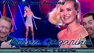 Polina Gagarina Reaction! ''Why are you leaving''