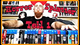 Meine Filmsammlung - Horror und Splatterfilme Teil 1