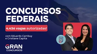 Concursos Federais: são 4.436 vagas autorizadas! Saiba tudo!